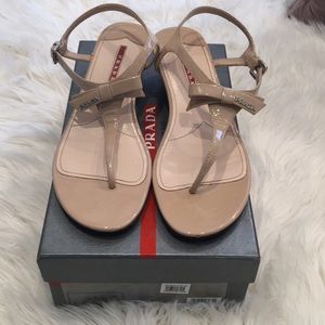Prada Bow Sandal